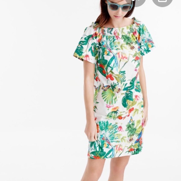 J. Crew Dresses & Skirts - SOLD JCrew Ratti Into the Wild print